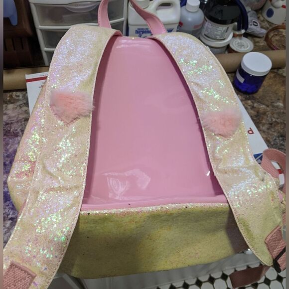 HOST PICK! Yru Pink Heart Purse Backpack Bag main image 6